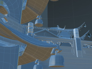 ancient architecture 3D Model