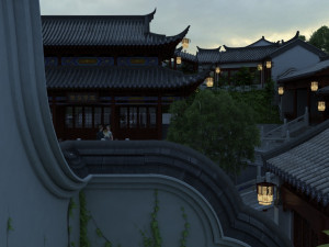 ancient architecture 3Dモデル