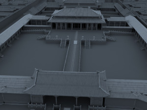 dry palace 3D Модель