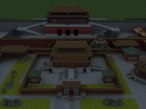 chin an temple 3D Model
