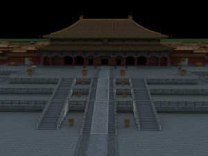 hall of supreme harmony 3Dモデル