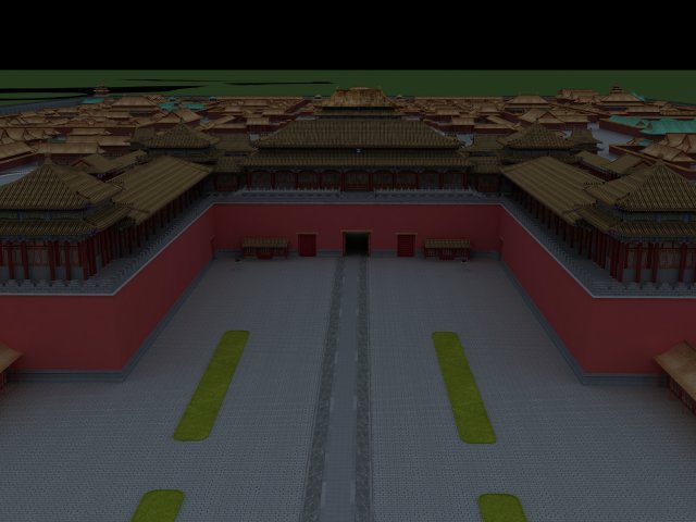 meridian gate 3D 模型 .c4d .max .obj .3ds .fbx .stl .blend