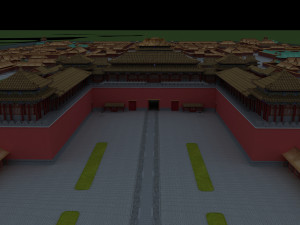 meridian gate 3Dモデル