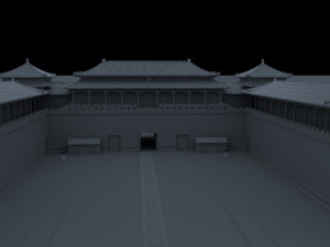 meridian gate 3D 模型