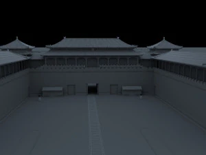 meridian gate 3D Model