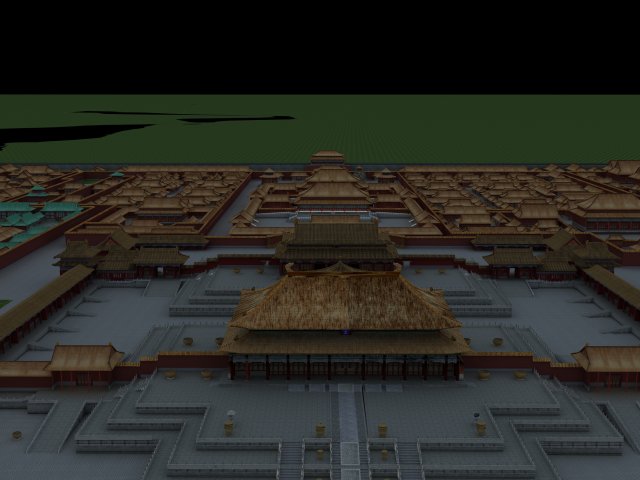 zhonghe temple 3Dモデル .c4d .max .obj .3ds .fbx .stl .blend 