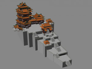 budynek Yuejiang Model 3D
