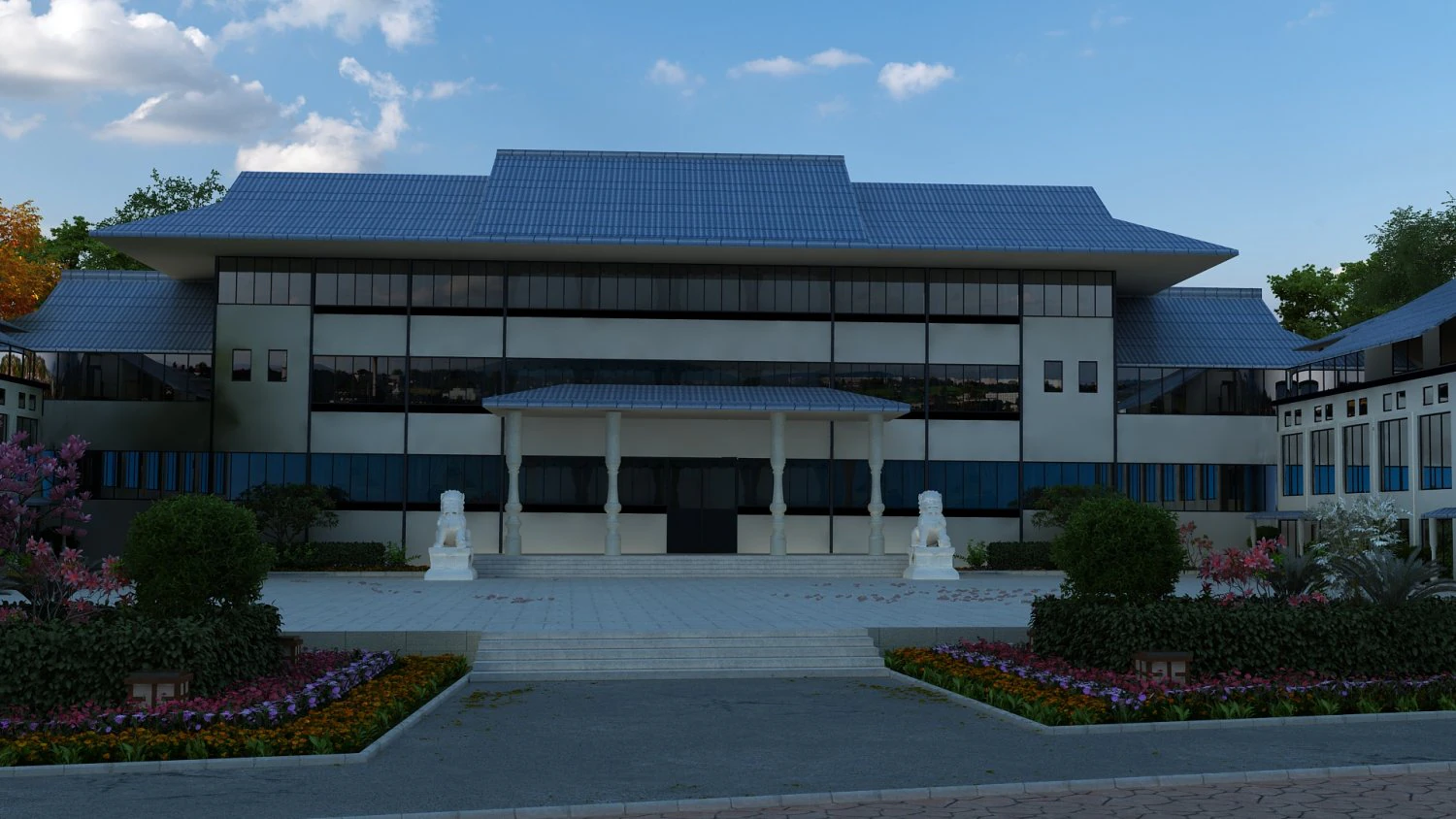 city building 3D Model .c4d .max .obj .3ds .fbx .stl .blend