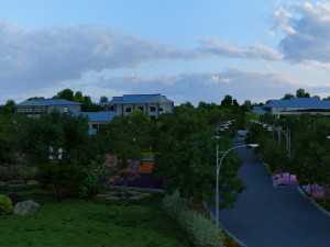 city building 3D मॉडल