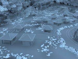 lotus pond 3D-Modell