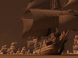 sailboat 3D Model