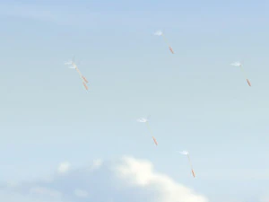 tanaman liar berbunga kuning cerah Model 3D