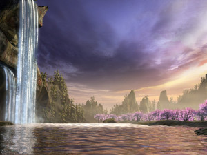 waterfall Modèle 3D