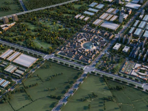 городское здание 3D Модель