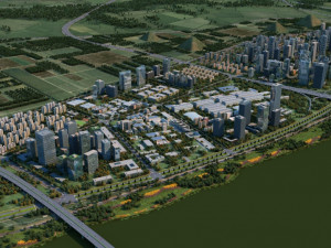 city building Model 3D