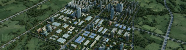 city building Modelo 3D .c4d .max .obj .3ds .fbx .stl .blend 