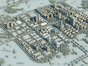 city building 3D Model