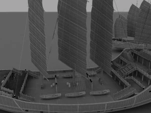 sailboat 3D Model