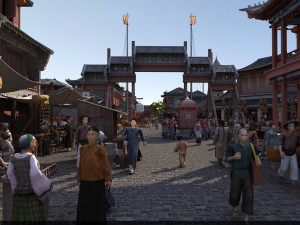 government house of qing dynasty Modèle 3D