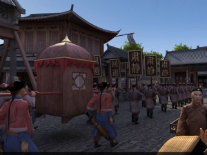 government house of qing dynasty Modelo 3D