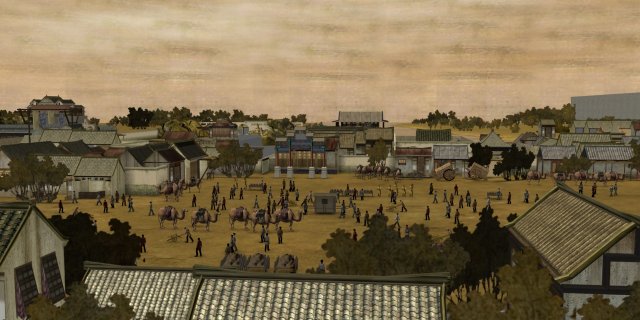 ancient painting scene 3D Model .c4d .max .obj .3ds .fbx .stl .blend 