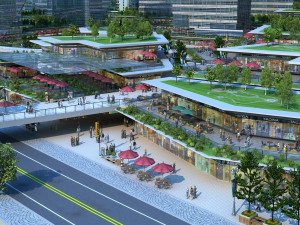 city building 3D मॉडल