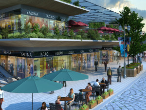 city building 3D मॉडल