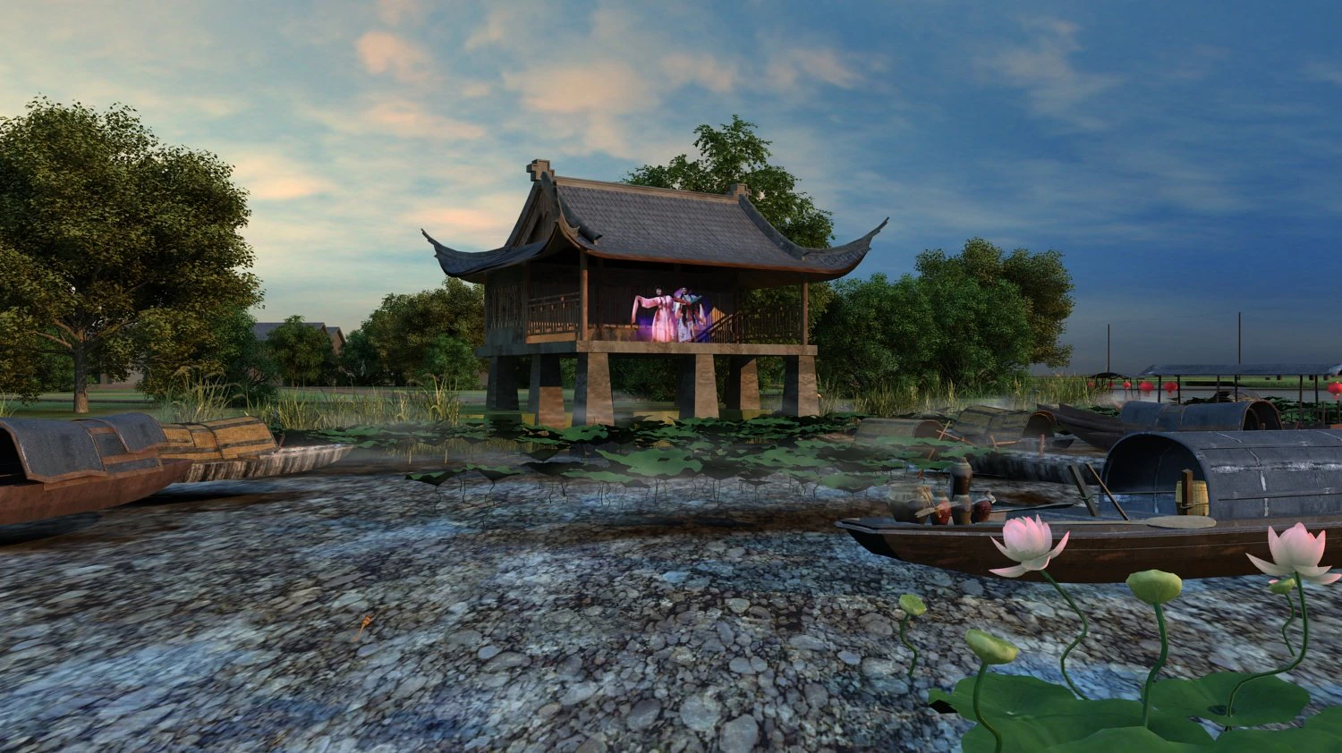 stage 3D Model .c4d .max .obj .3ds .fbx .stl .blend 