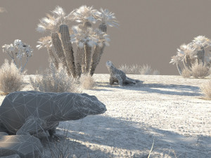 desert lizard 3D Model