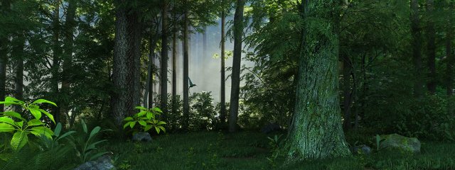 forest 3D 모델 .c4d .max .obj .3ds .fbx .stl .blend 