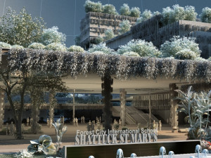 island school 3D Модель