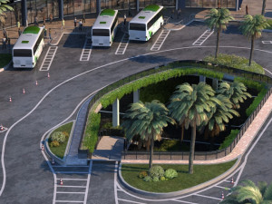 island hotel Modelo 3D