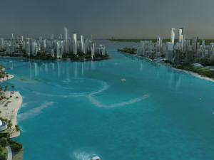 island building 3D Model