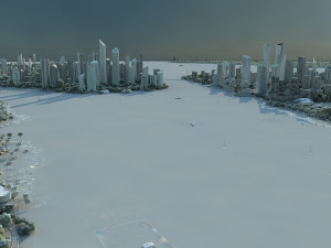 island building 3D Model