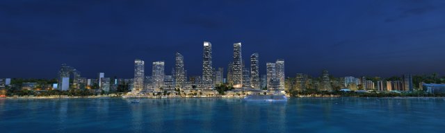island city 3D Model .c4d .max .obj .3ds .fbx .stl .blend 