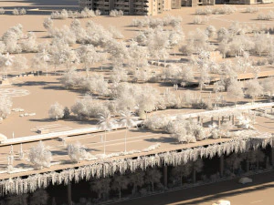 tr&aacute;fico de la ciudad Modelo 3D