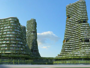 острівна забудова 3D Модель