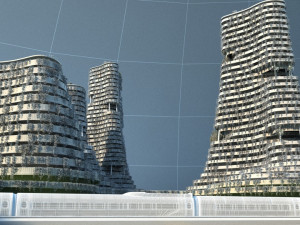 island building 3D Model
