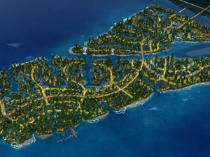 island building 3D Model