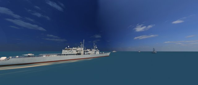 warship Modèle 3D .c4d .max .obj .3ds .fbx .stl .blend 