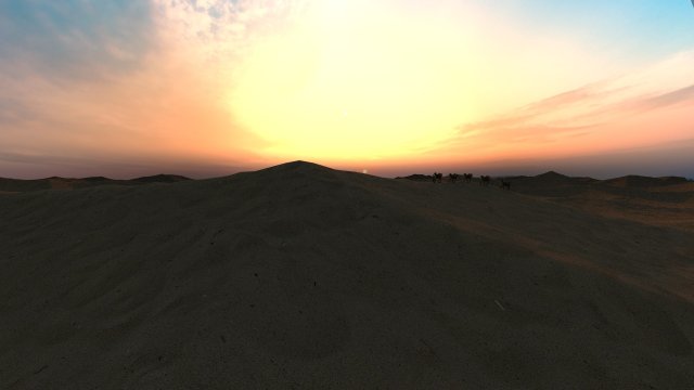 desert camel 3D Model .c4d .max .obj .3ds .fbx .stl .blend 