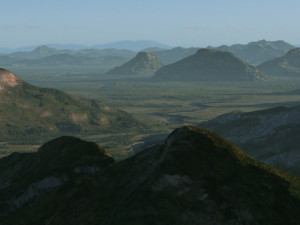 mountain Model 3D