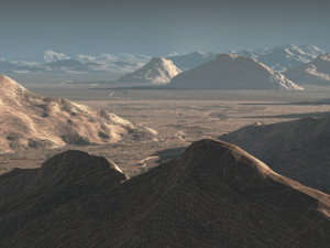 mountain Model 3D