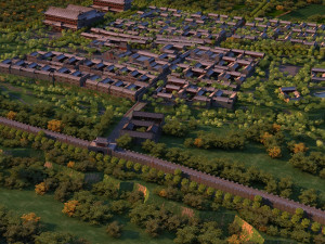 birds eye view 3D Model