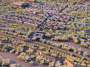 birds eye view 3D Model