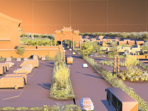 ancient building 3D Model