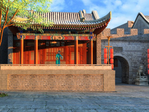 stage 3D-Modell