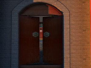 temple Model 3D