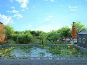 ancient building Modelo 3D