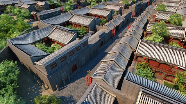 ancient building Model 3D .c4d .max .obj .3ds .fbx .stl .blend 